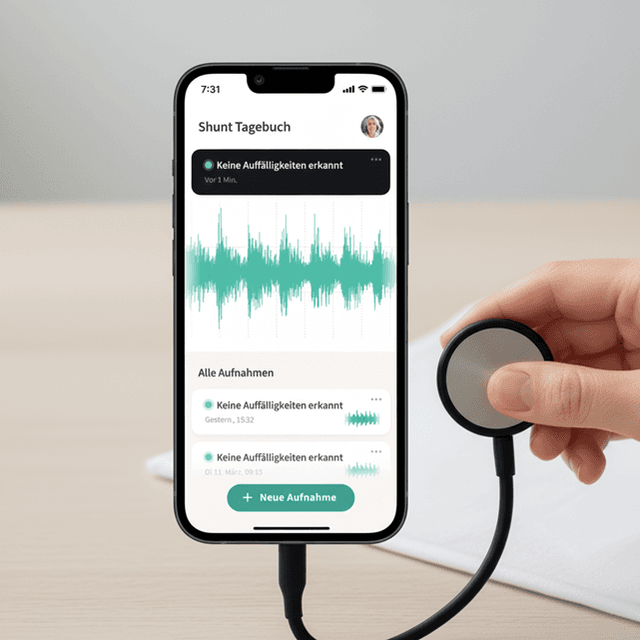 ShuntWizard professional tool recording in progress screen